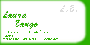 laura bango business card